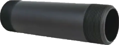 J.R. Smith Carrier Nipple Threaded Both Ends with Integral Test Cap