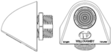Willoughby Ligature Resistant High Efficiency Shower Head, 2.0 gpm