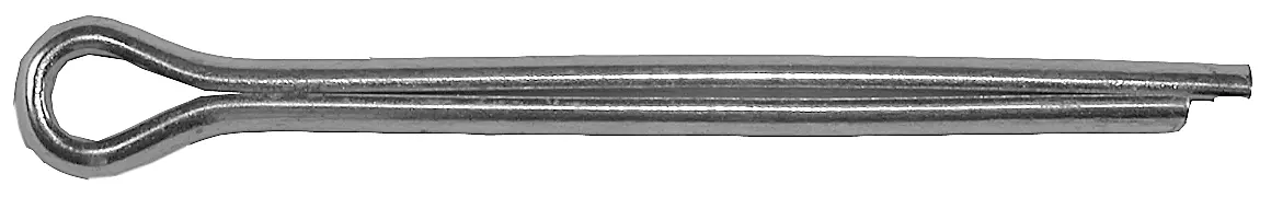 Extended Prong Zinc Plated Steel Cotter Pin, 5/32" x 2"