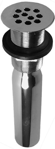 PO Plug, 1-1/2" X 6" Grid Strainer Less Overflow