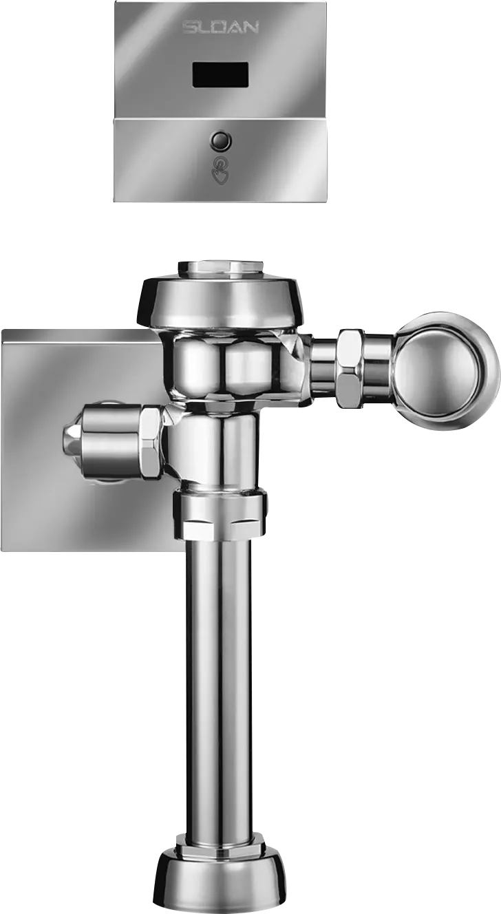 Sloan Royal Sensor Flush valve, 1.6 GPF, 1-1/2" X 1-1/2" X 9" Vacuum Breaker