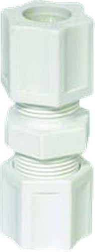 Kynar Union Connector 5/8" OD x 1/2" OD