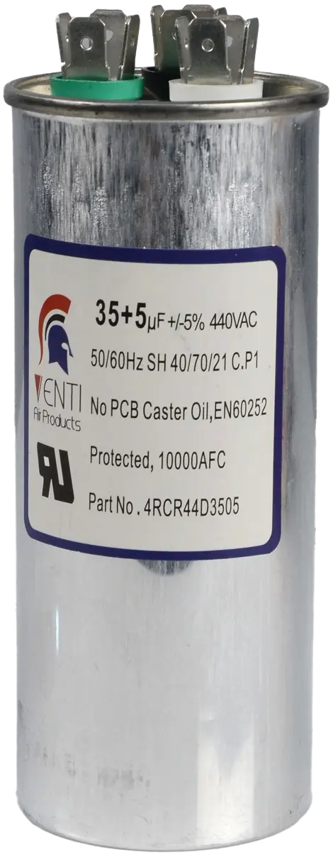 Preferred 50 MFD x 440V Round Single Motor Run Capacitor