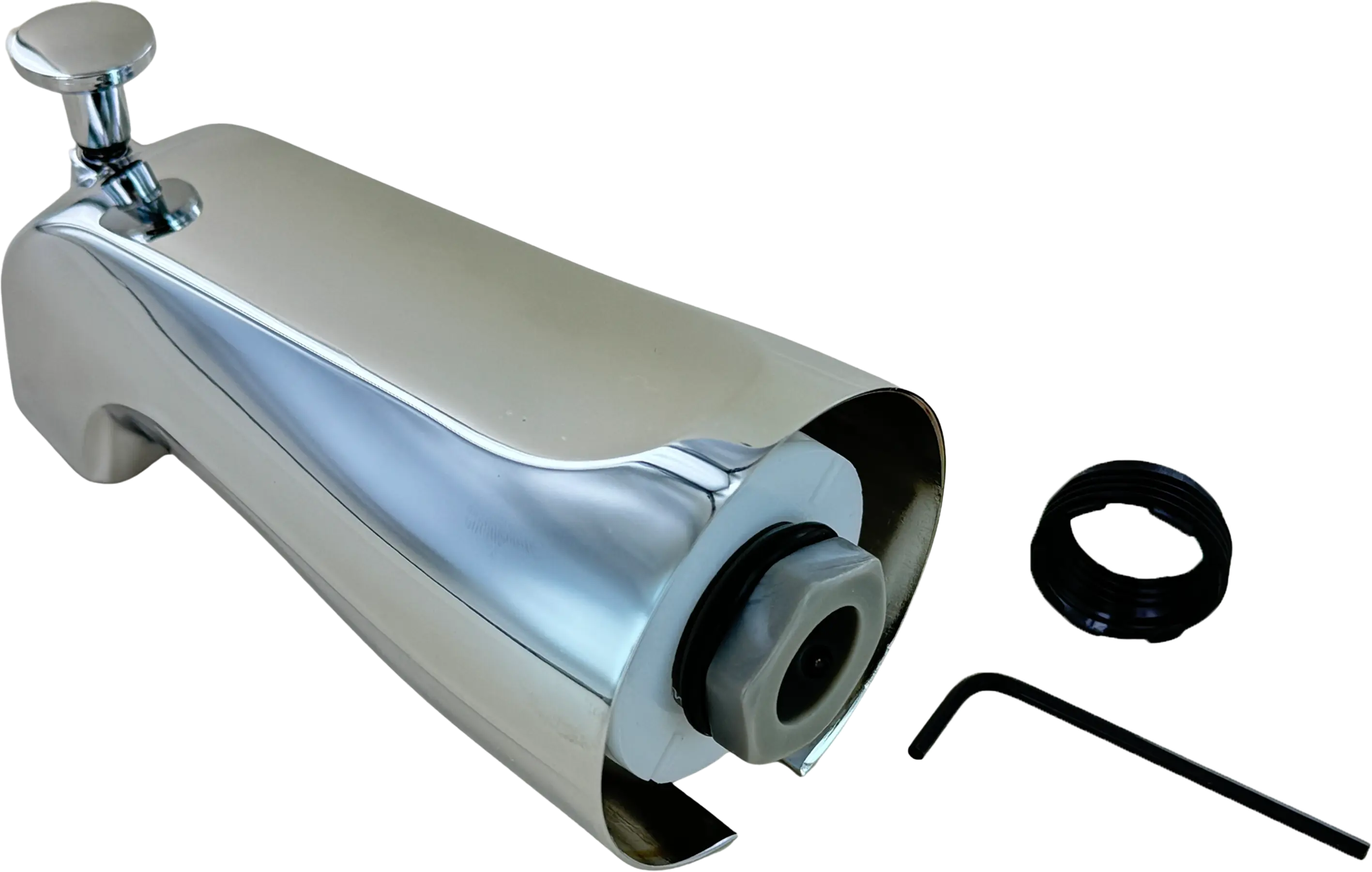 1-4-All Diverter Tub Spout, Chrome Plated
