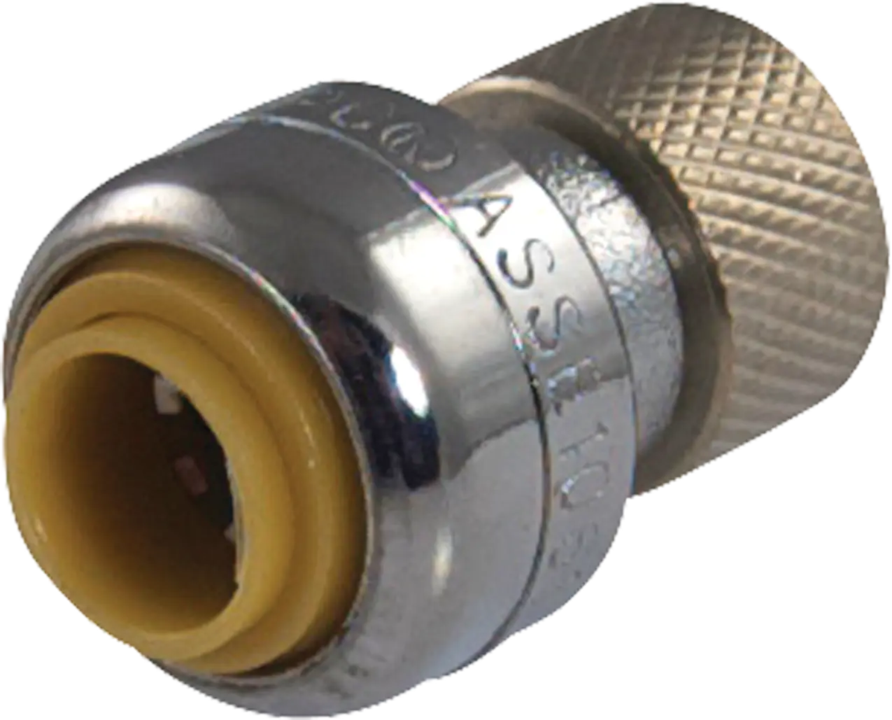 Sharkbite® Stop Valve Connector 1/4" (3/8"OD) Sharkbite® X 3/8" Female Compression