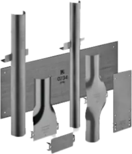 Gastite Full Striker Plate 3" X 12" 16GA Carbon Steel