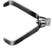 General Pipe Cleaners  4" to 6" Self-Adjusting Side Cutter Blade