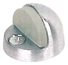 Tell Mfg. Inc. High Dome Floor Stops, Satin Chrome/26D