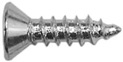Sheet Metal Screw, Phillips Flat Head, 6 x 1/2"