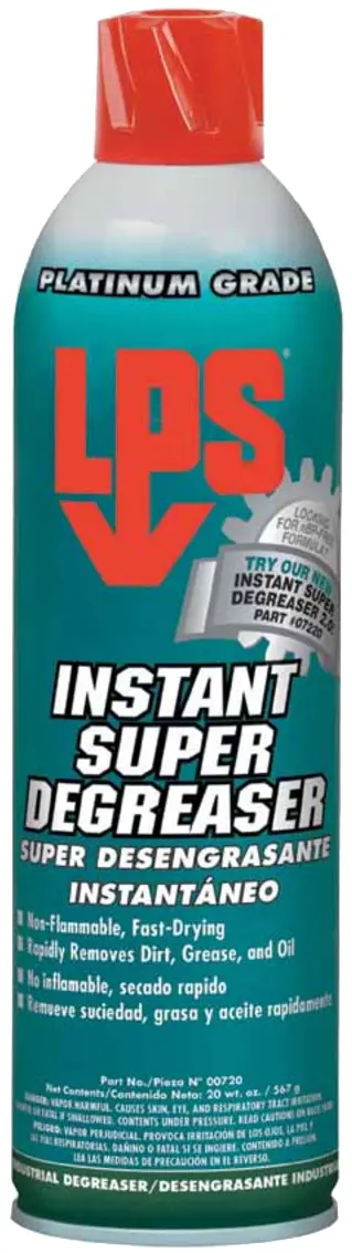 LPS Instant Super Cleaner/Degreaser 20 oz. Aerosol Spray