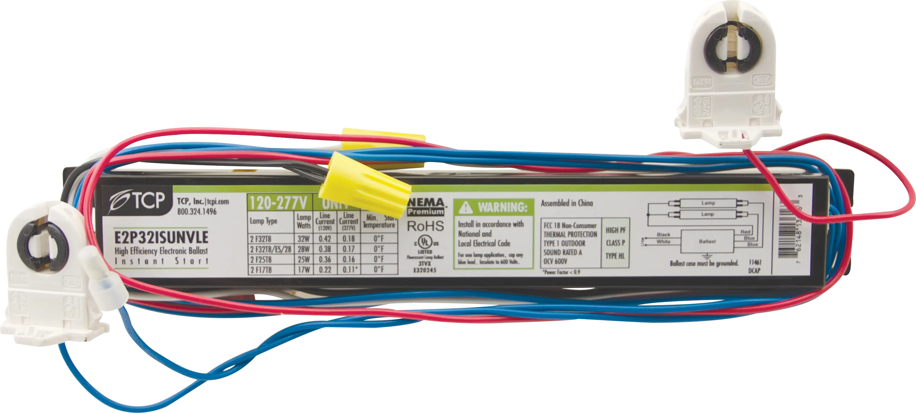 4Ft 1 Lamp T8 Retrofit Ballast