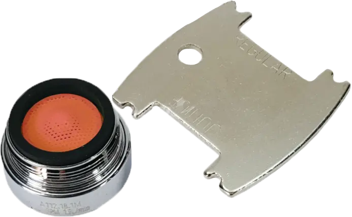 T&S Brass VR 2.2 GPM Aerator, 13/16-27 UN Male w/ Key