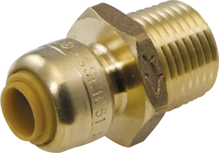 3/8" (1/2" OD) x 1/2"  Sharkbite® Male Adapter, Sharkbite x MPT
