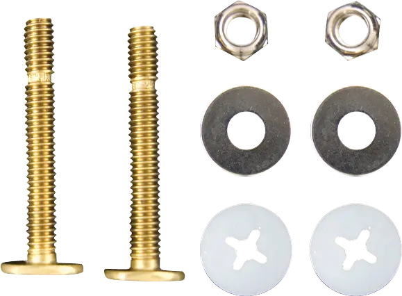 5/16" x 2-1/4" Brass Closet Bolt (Pair)