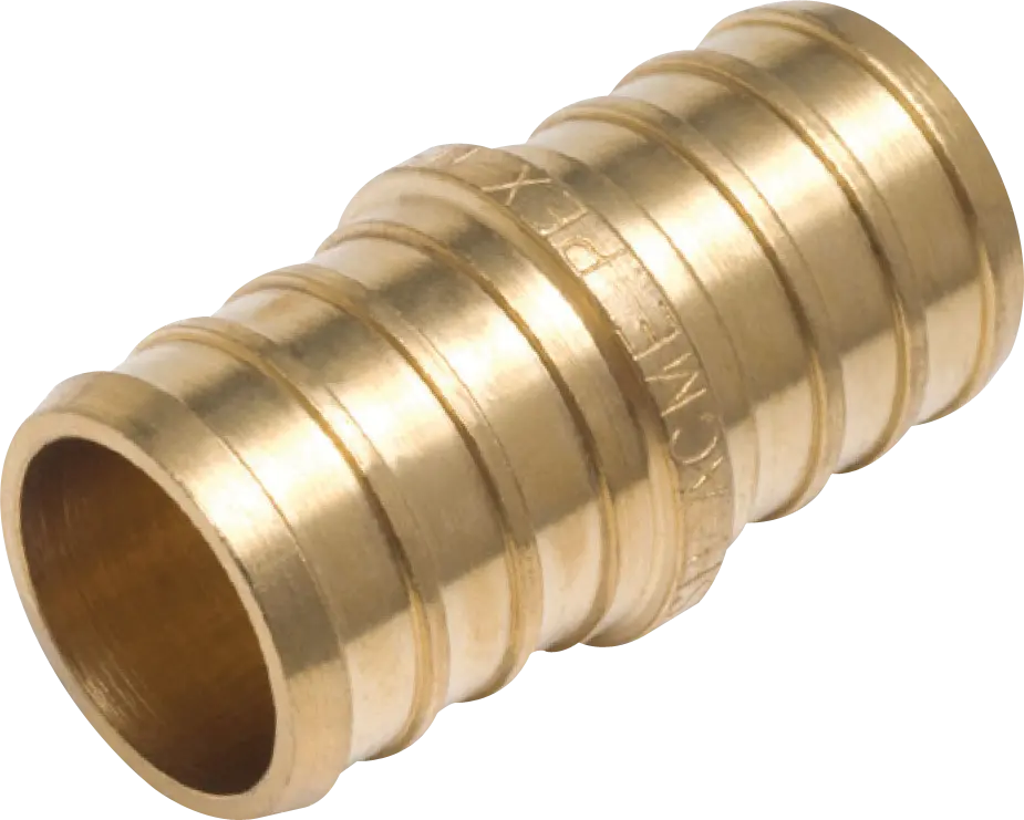 3/4" Brass PEX Coupling