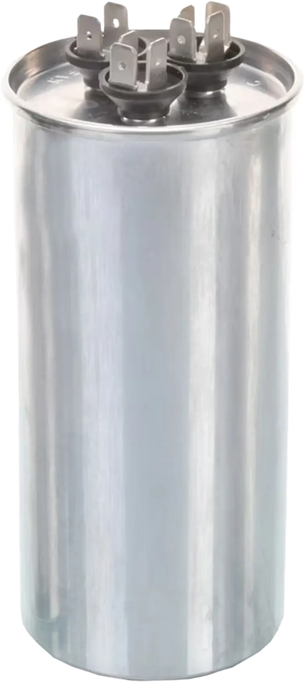 35+5 MFD x 440V Round Motor Run Dual Capacitor
