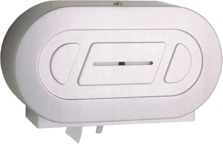 Bobrick Surface-Mounted Twin Jumbo-Roll Toilet Tissue Dispenser