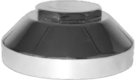 Zurn Outside Metal Cover for Exposed Manual Flush Valve, Chrome-Plated Brass