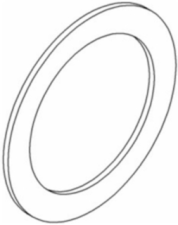 Kohler Washer .619 Od X .44 Id