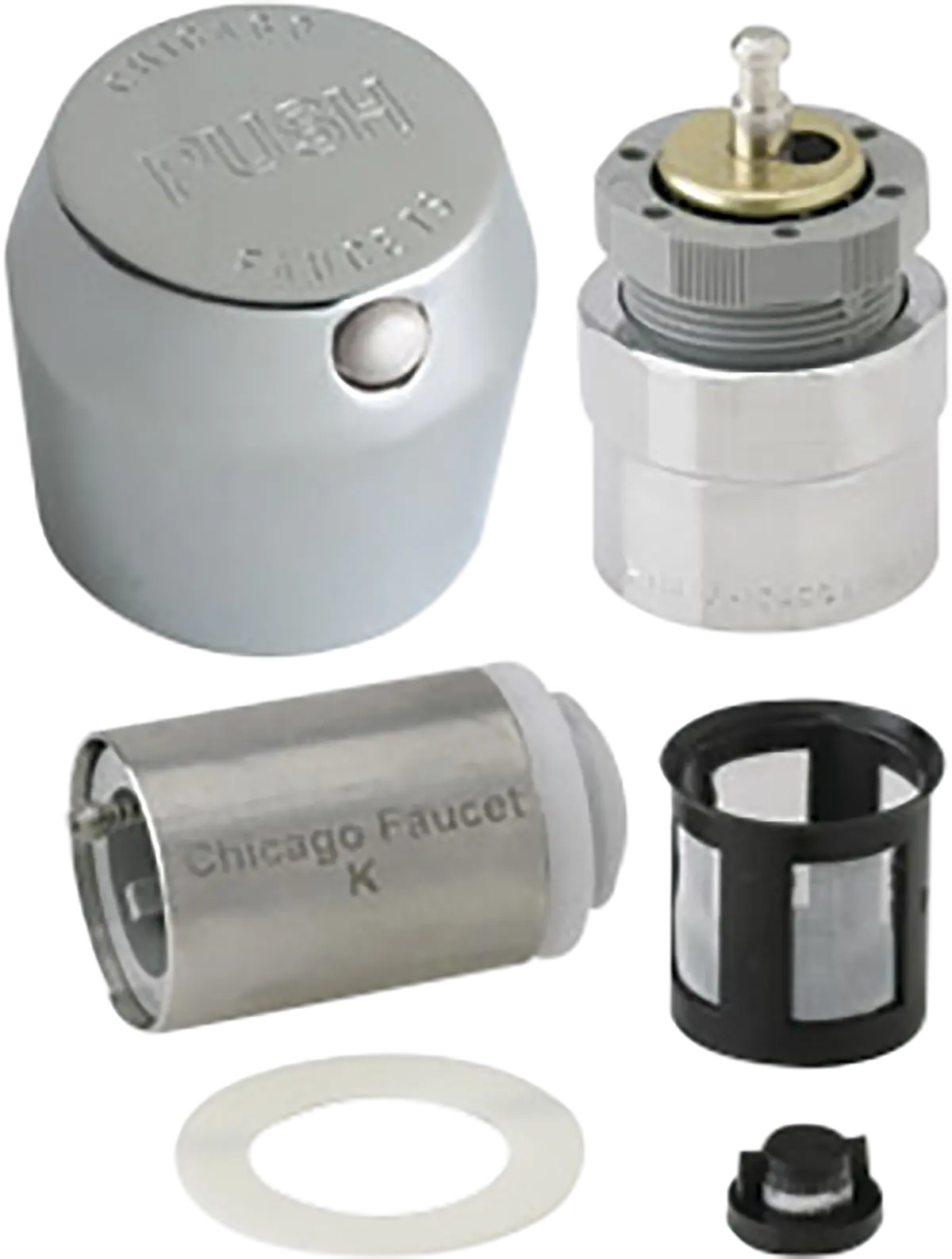 Chicago MVP Push Tapered Handle & Cartridge Assembly