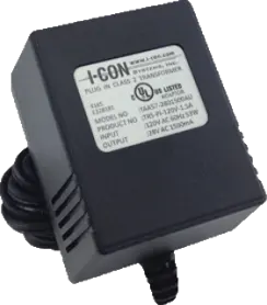 I-CON TRS-PI-120V-1.5A 28 Volt AC Plug-In Transformer