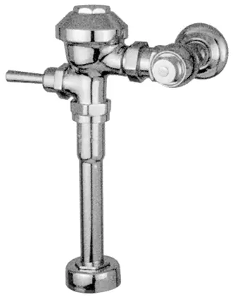 Zurn Aquaflush Flush Valve Complete ,0.5 GPF, 1-1/2" X 1-1/4" X 9" Vacuum Breaker