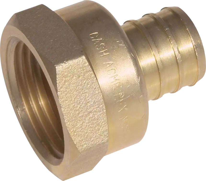 1/2" Brass PEX Adapter, PEX x FPT