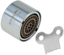 Delta Vandal Resistant Aerator, Laminar Outlet, Agion Antimircrobial, 1.5 Gpm With Wrench