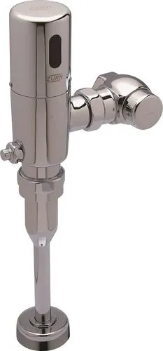 Zurn EcoVantage® ZTR Exposed Sensor Piston Flush Valve with 0.5 gpf and Long Life Battery in Chrome