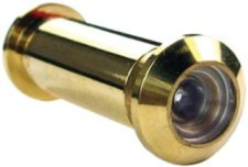 Polished Brass Door Viewer