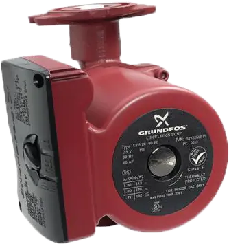 Grundfos UPS 26-150 F, 3 Speed Cast Iron, 49/100Th Hp, 115 Volt,  Flanged Circulator