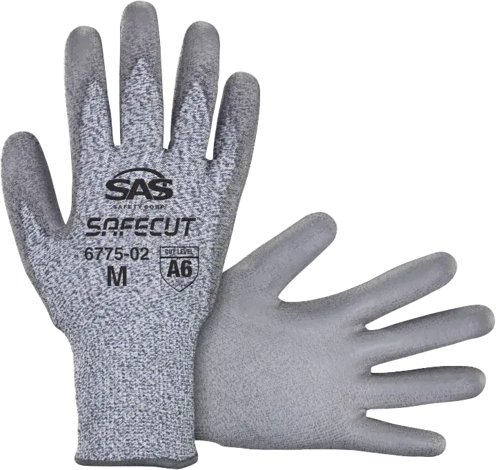 Safe-Cut Class 6  Cut Resistant Hppe Gloves Size Extra Large Pair