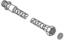 Kohler Braided Hose With Washer