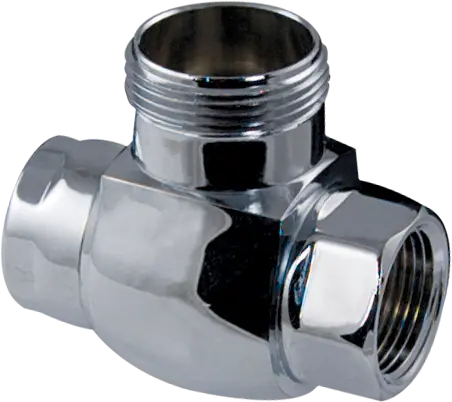 TOTO® 1" Chrome Angle Stop 10077T3