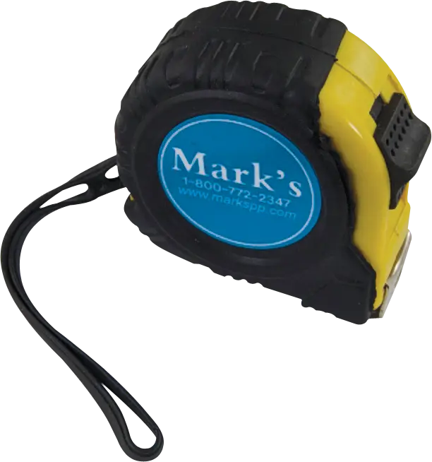 Retractable Measuring Tape, 12'