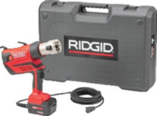 Ridgid RP 350 Corded Pressing Tool with Case and AC Adapter-No Jaws
