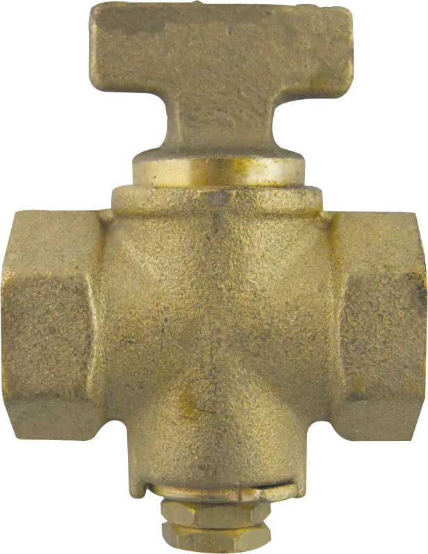 Tee Handle Gas Stop, 1/2"