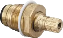 Central Brass Quick Pression 1/4 Turn Right Hand Stem Assembly