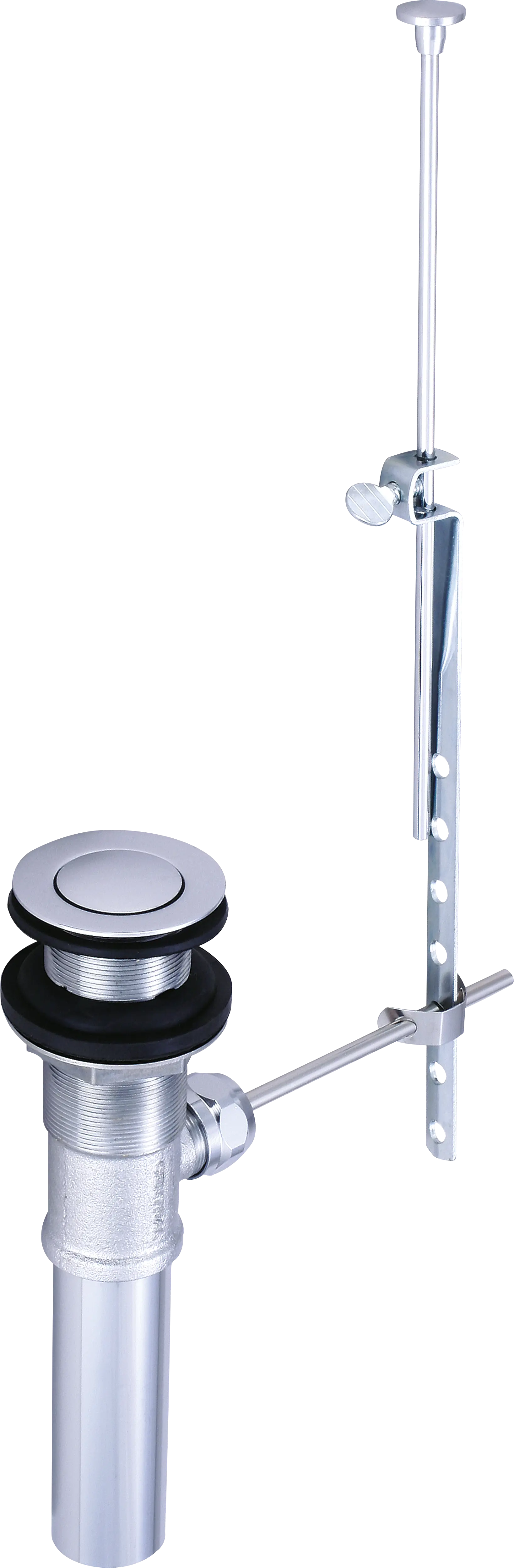 Central Brass Pop-Up Assembly, 1-1/4" X 8" Chrome