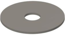 Chicago Washer, Steel 1.75 X .43 X .06