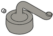 Kohler Vibrant Brushed Nickel Lever Handle Kit