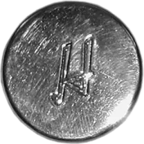 Price Pfister Hot Polished Brass Index Button