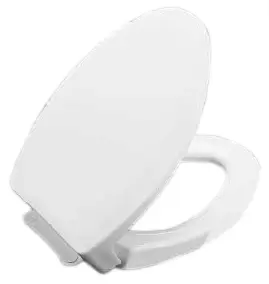 Toto SoftClose Toilet Seat Regular Duty Solid Plastic Seat (Elongated Bowl)