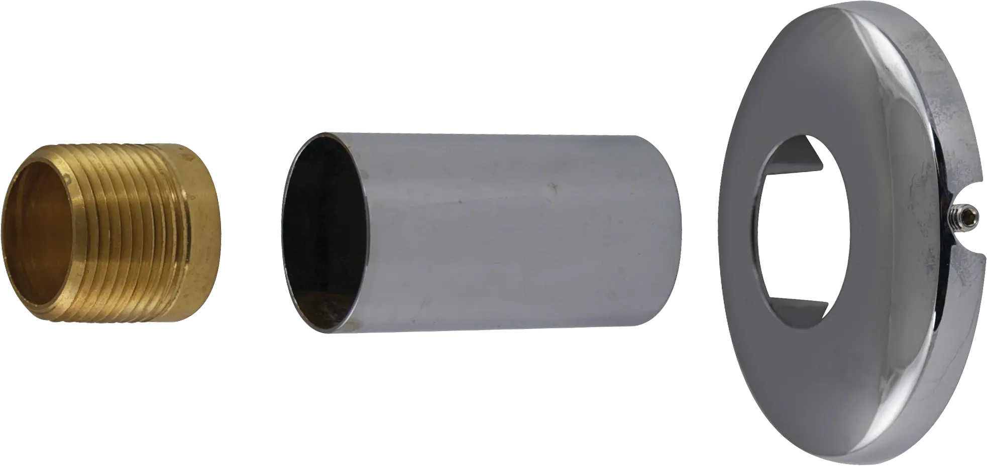 Sloan 3/4" Sweat Solder Kit, Cast Wall Flange W/Set Screw H-636-AA