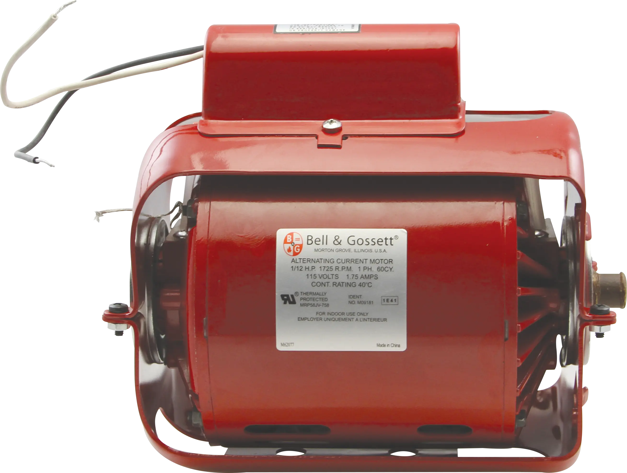 Bell & Gossett 1/12 HP Motor (115/60) 1 phase