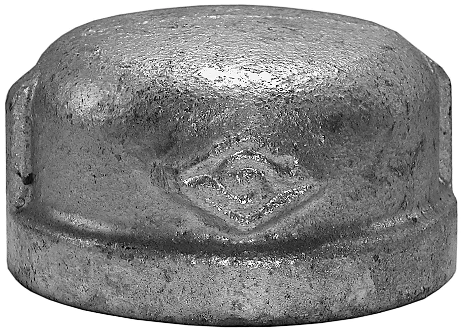 1-1/2" Galvanized Malleable Cap