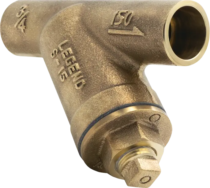 Legend S-15NL Bronze Y-Strainer 3" SWT x 3" SWT