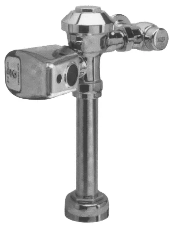 Zurn AquaVantage® AV ZER Exposed Sensor Diaphragm Flush Valve with Metal Cover in Chrome
