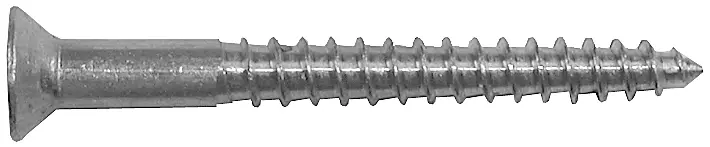 Wood Screw, Phillips Flat Head, 7 x 1-1/2"