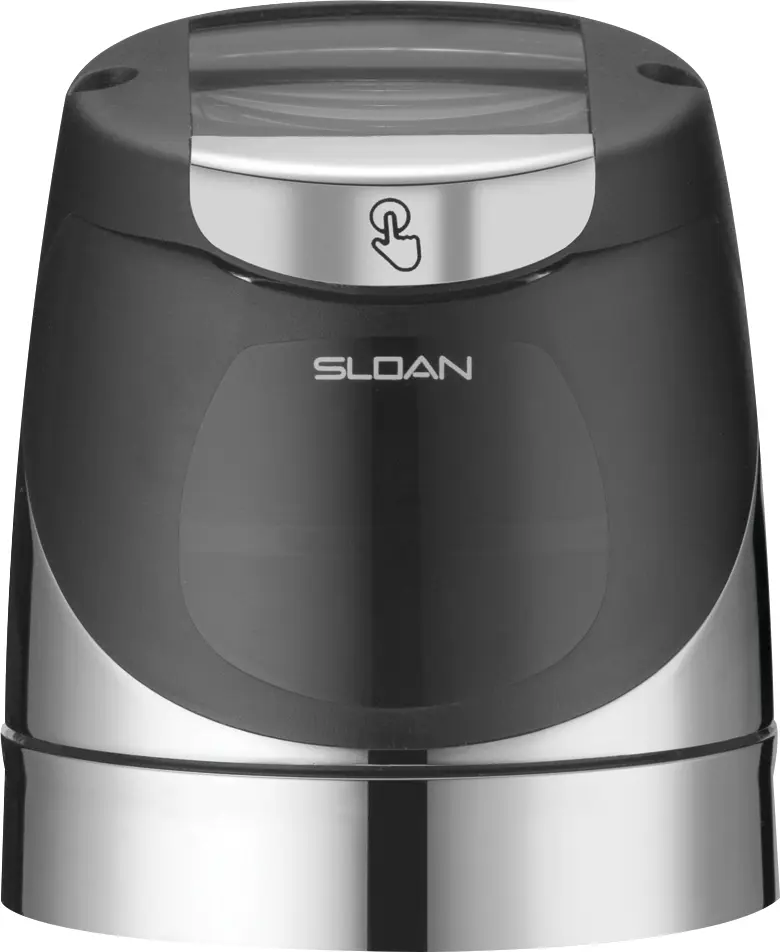 Sloan Solar Powered Retrofit Flush Valve 1.6 GPF, Polished Chrome Finish, Single Flush, Electrical Override
